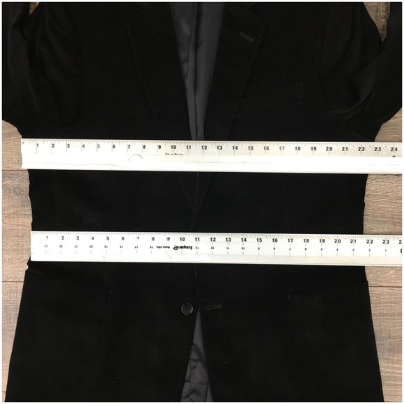 Stafford Mens Blazer Sport Coat Two Button Casual Jacket Size 42L Corduroy Suits - Picture 11 of 13